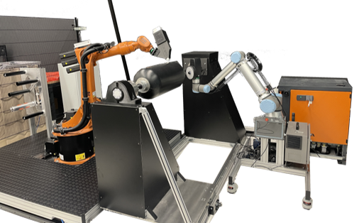 Quality Controlled adaptive R&D environment for winding high end critical CFRP components